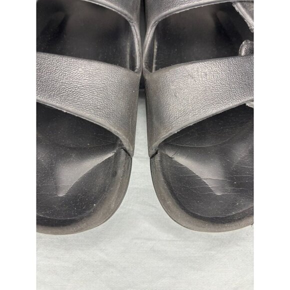 BIRKENSTOCK Arizona Essentials Black Water Sandal Summer Footbed = 9.5" - Picture 4 of 8